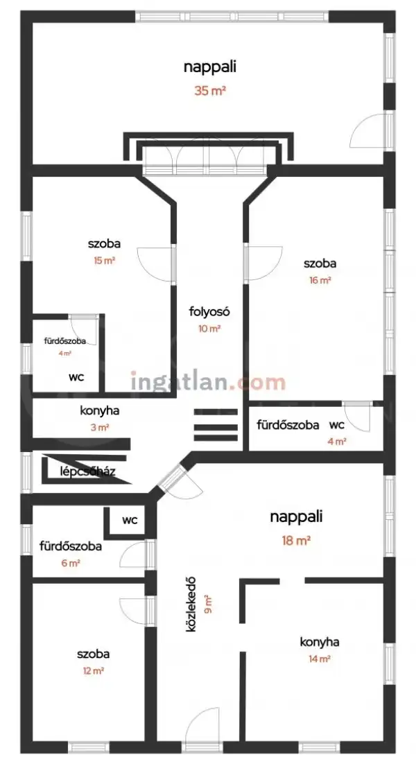 Eladó családi ház, Budapest, II. kerület 7 szoba 350 m² 150 M Ft