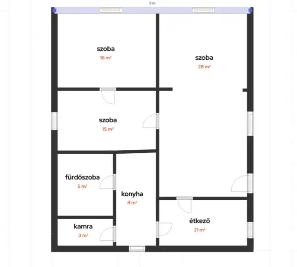 Eladó családi ház, Csanádapáca 4 szoba 110 m² 9.5 M Ft