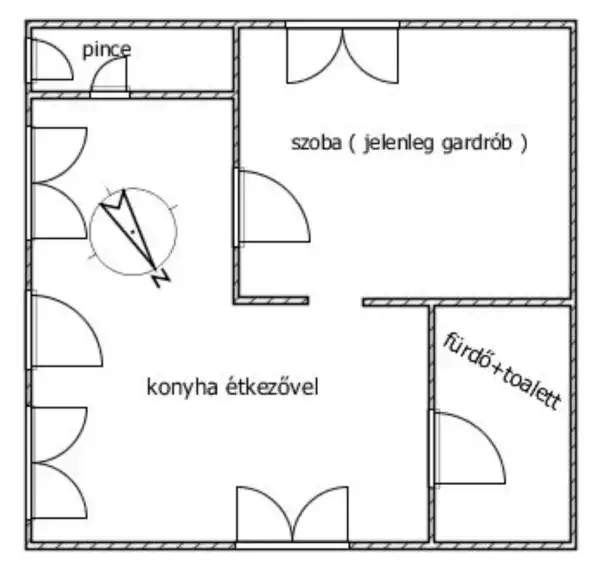 Eladó családi ház, Koppánymonostor 4 szoba 90 m² 49.9 M Ft