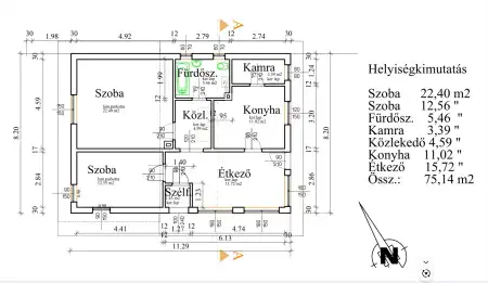 eladó családi ház, Majosháza