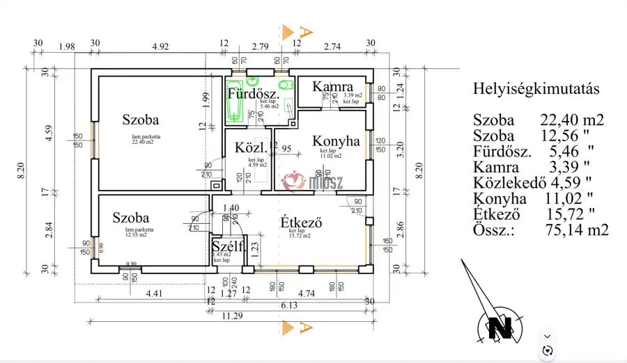 eladó családi ház, Majosháza