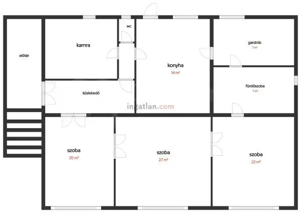 Eladó családi ház, Miskolc 180 m² 64 M Ft