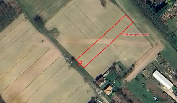Eladó Építési telek, Kisbér-Hánta 2158 m² 6.5 M Ft