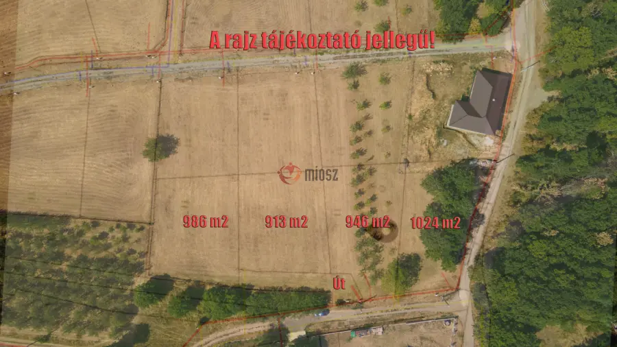 eladó  Építési telek, Kosd