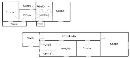 eladó ikerház, Hévíz
