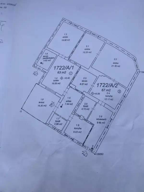 Eladó ikerház, Komárom 2 szoba 67 m² 24.7 M Ft