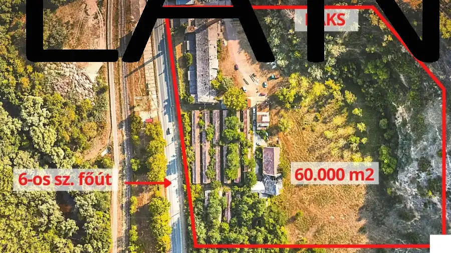 eladó ipari ingatlan, Paks