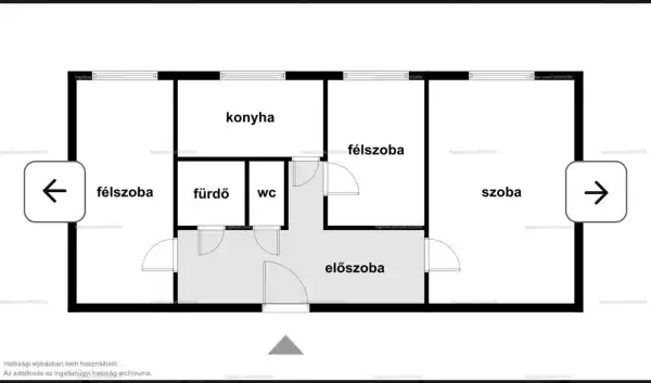 Eladó panellakás, Dunaújváros 1+2 szoba 59 m² 35 M Ft
