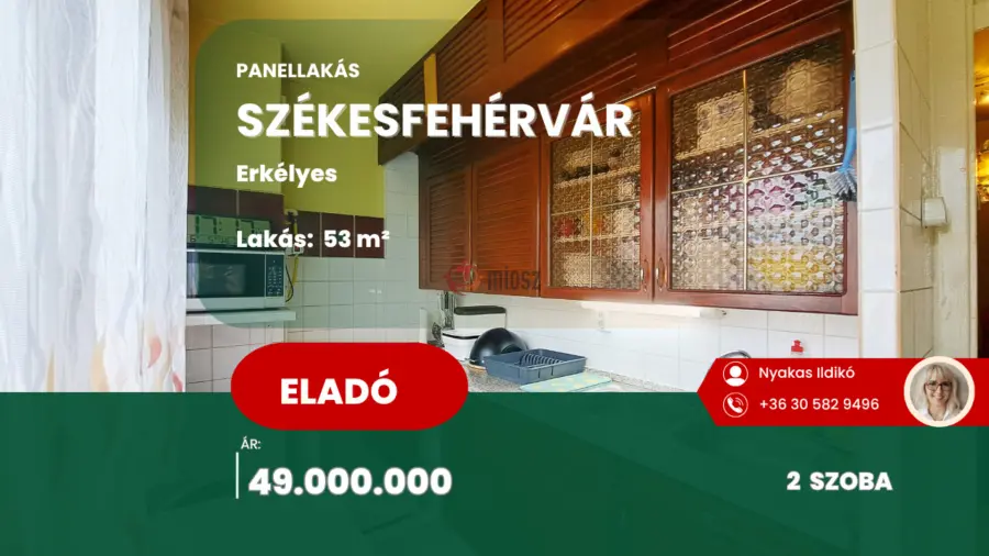 eladó panellakás, Székesfehérvár