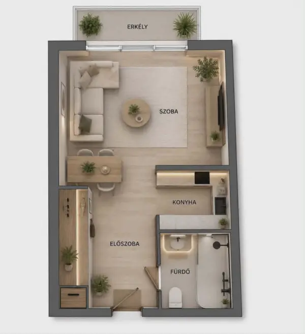 Eladó panellakás, Tatabánya 1 szoba 30 m² 29 M Ft