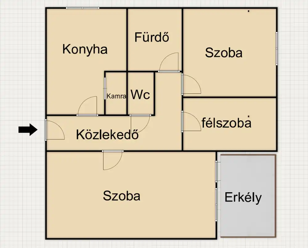 Budapest, XXI. kerület - Szabadság -Erdősor utcai ltp.