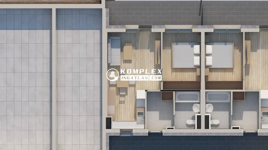 eladó téglalakás, Oroszlány