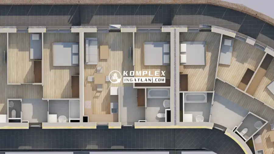 eladó téglalakás, Oroszlány