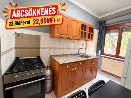 eladó téglalakás, Oroszlány