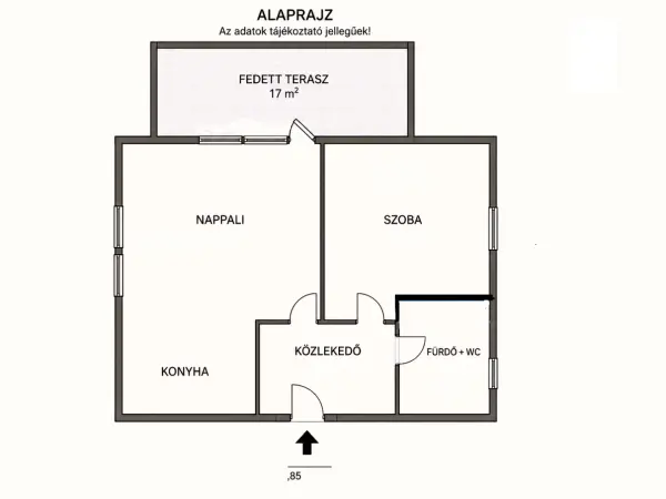 Eladó téglalakás, Vonyarcvashegy 2 szoba 50 m² 49 M Ft