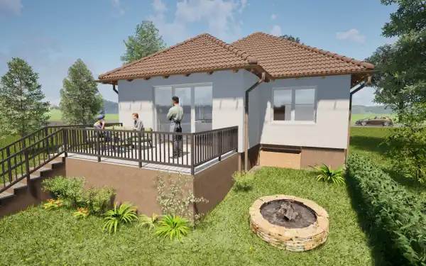Eladó új építésű családi ház, Erdőkertes 5 szoba 124 m² 104.9 M Ft