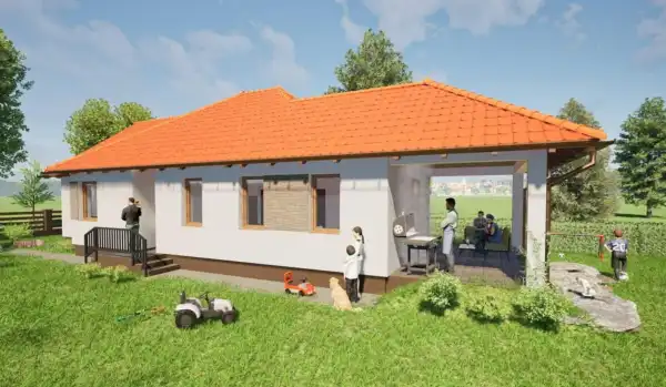 Eladó új építésű családi ház, Erdőkertes 5 szoba 110 m² 104.9 M Ft