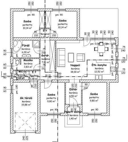 eladó új építésű családi ház, Nyírtura