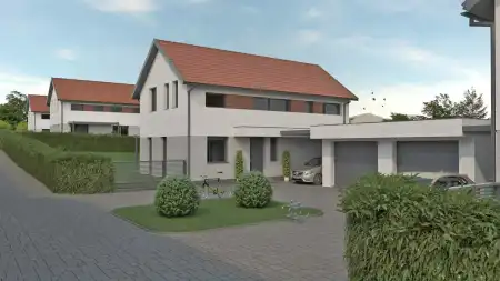 eladó új építésű ikerház, Iszkaszentgyörgy