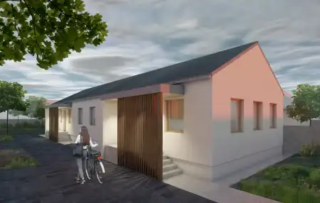 eladó új építésű ikerház, Komárom