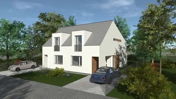 Eladó új építésű ikerház, Mogyoród 5 szoba 122 m² 109.9 M Ft