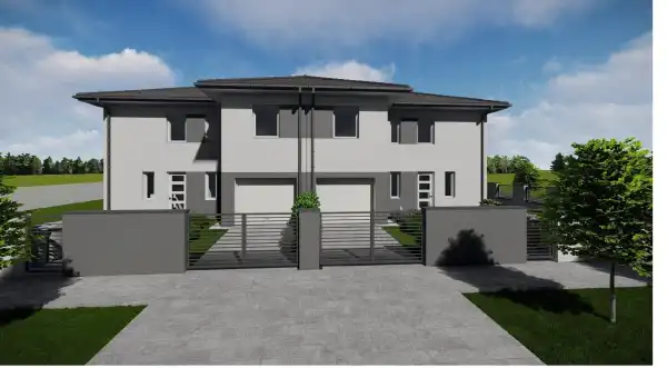 Eladó új építésű ikerház, Nyíregyháza 5 szoba 150 m² 119.9 M Ft