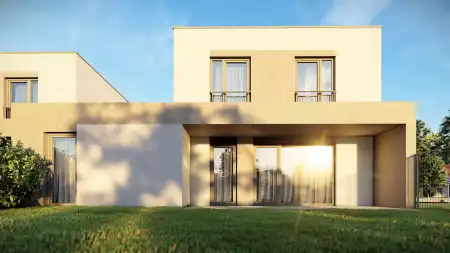 eladó új építésű sorház, Győr