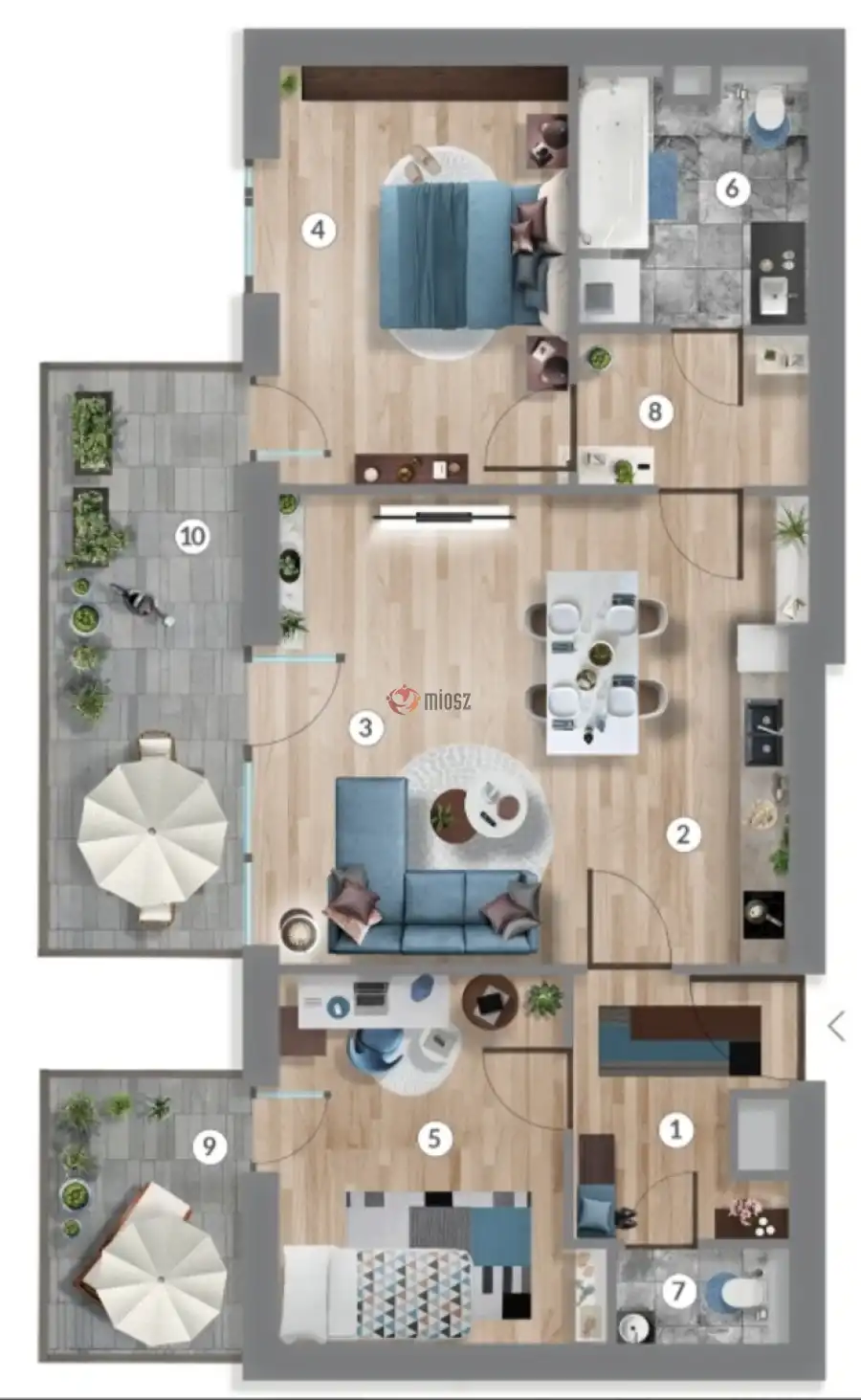 eladó új építésű téglalakás, Budapest, XIII. kerület