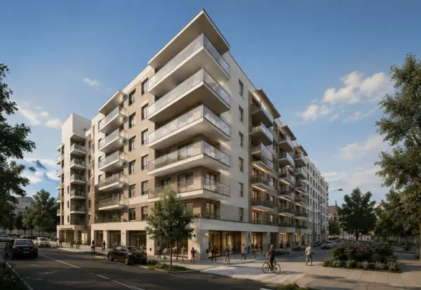 Eladó új építésű téglalakás, Budapest, XIII. kerület 4 szoba 77 m² 151.49 M Ft