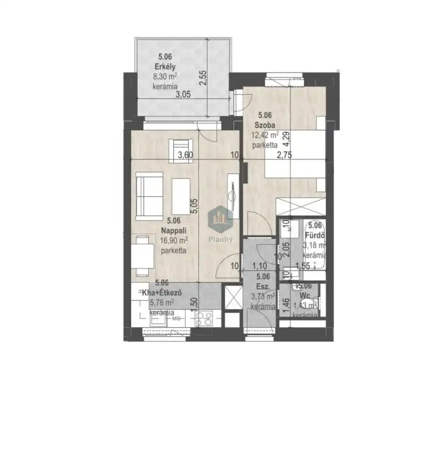 eladó új építésű téglalakás, Budapest, XIII. kerület