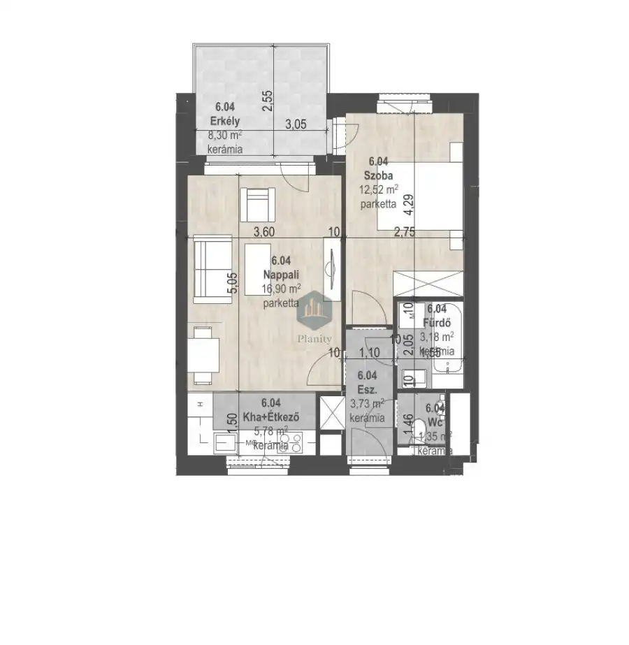 eladó új építésű téglalakás, Budapest, XIII. kerület