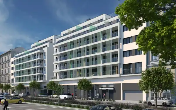 Eladó új építésű téglalakás, Budapest, XIII. kerület 2 szoba 45 m² 87.71 M Ft