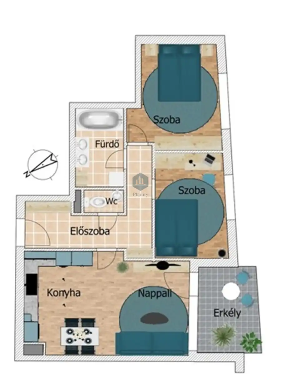 eladó új építésű téglalakás, Budapest, XIII. kerület