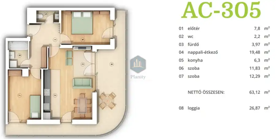 eladó új építésű téglalakás, Budapest, XIV. kerület