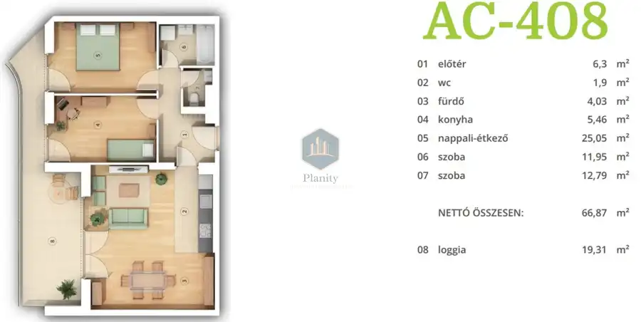 eladó új építésű téglalakás, Budapest, XIV. kerület