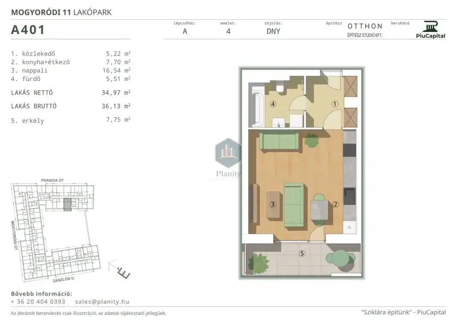 eladó új építésű téglalakás, Budapest, XIV. kerület