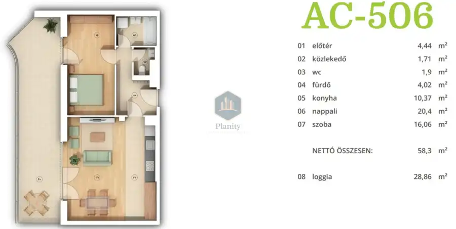 eladó új építésű téglalakás, Budapest, XIV. kerület