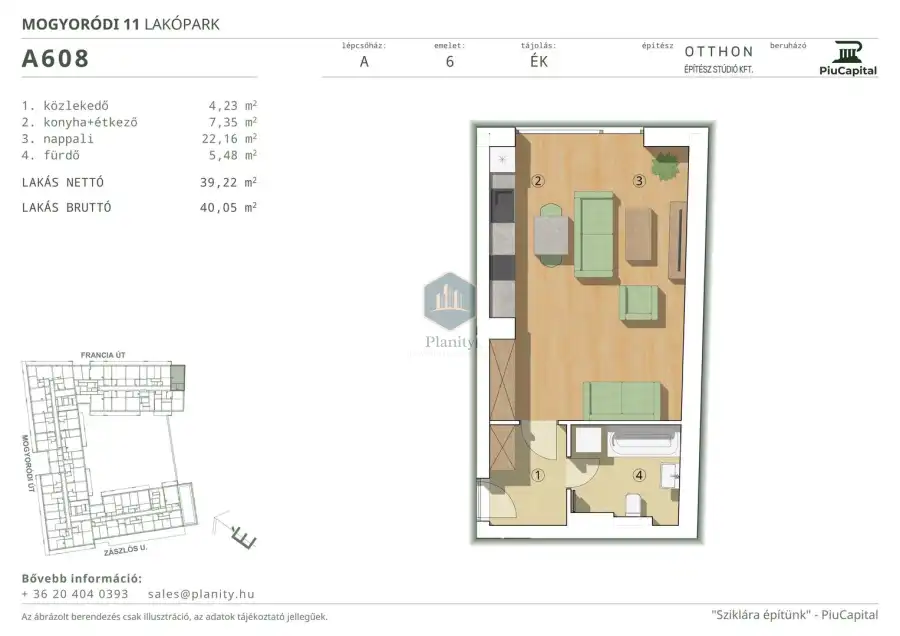 eladó új építésű téglalakás, Budapest, XIV. kerület