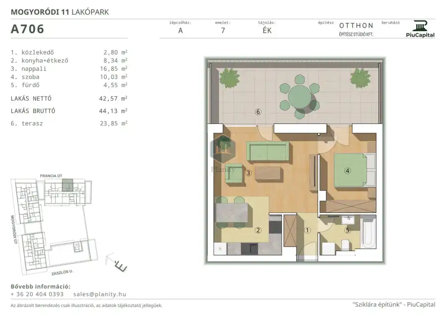 eladó új építésű téglalakás, Budapest, XIV. kerület