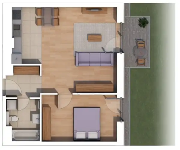 Eladó új építésű téglalakás, Budapest, XIV. kerület 2 szoba 51 m² 93.4 M Ft