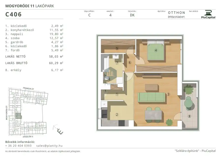 eladó új építésű téglalakás, Budapest, XIV. kerület