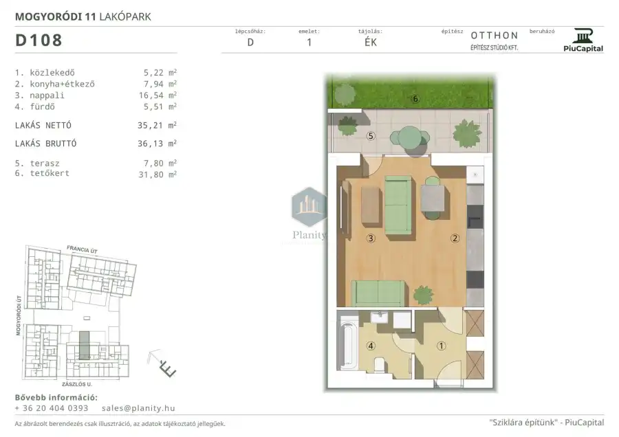 eladó új építésű téglalakás, Budapest, XIV. kerület