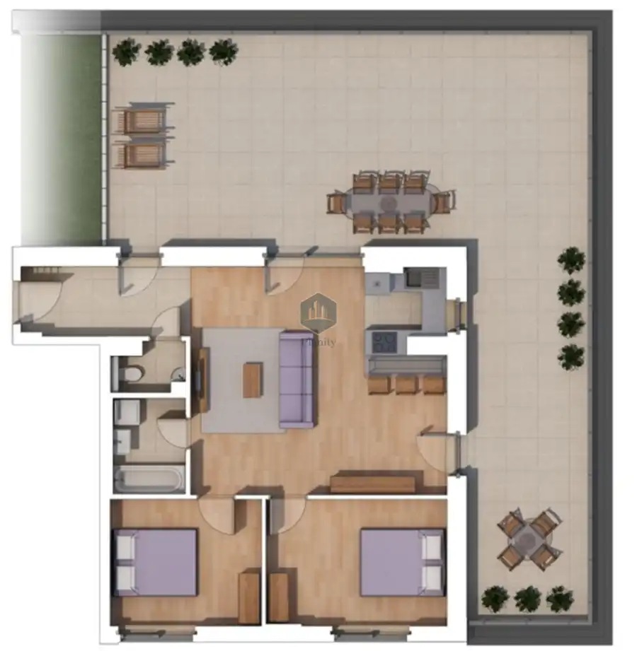 eladó új építésű téglalakás, Budapest, XIV. kerület