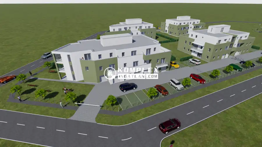 eladó új építésű téglalakás, Hegyeshalom