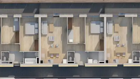 eladó új építésű téglalakás, Oroszlány