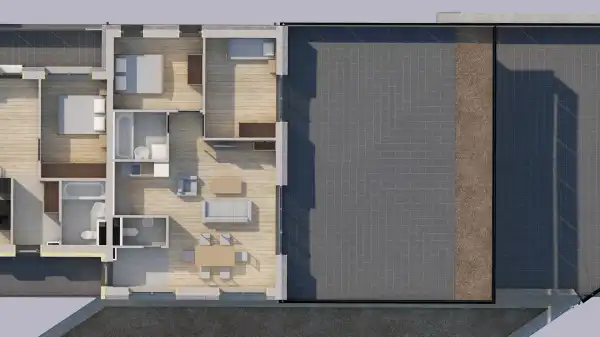 Eladó új építésű téglalakás, Oroszlány 3 szoba 63 m² 82.9 M Ft