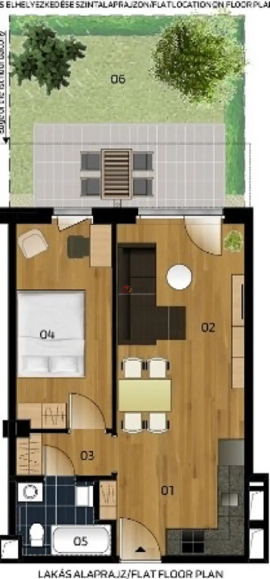 eladó új építésű téglalakás, Vác