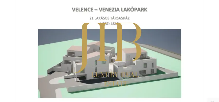 eladó új építésű téglalakás, Velence