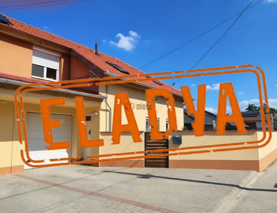 eladó újszerű ikerház, Szigetszentmiklós