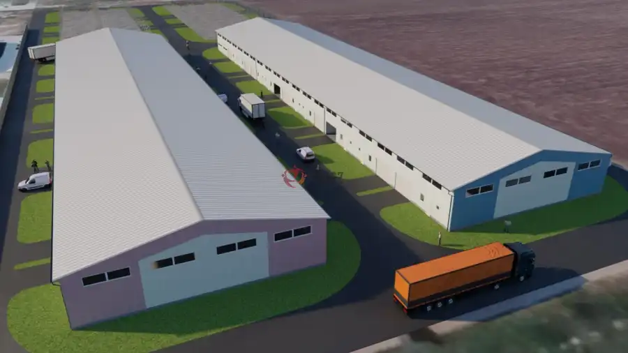 eladó újszerű ipari ingatlan, Nagytarcsa